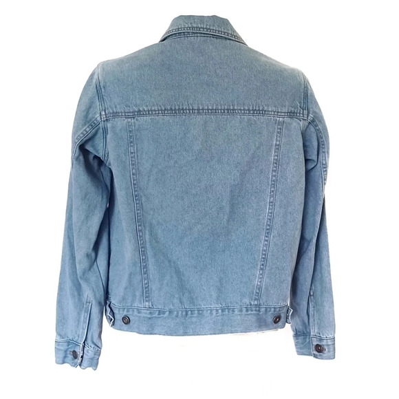 Christopher & Banks Light Wash Jean Jacket Soft Girl Coastal Cowgirl Western - Picture 3 of 5